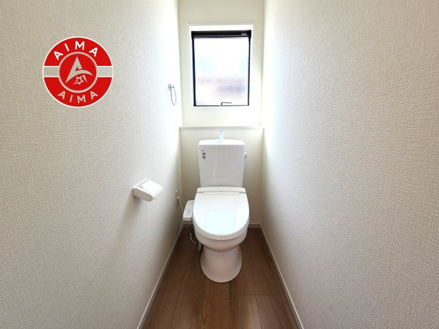 S・大野城市上大利4丁目第3-1棟（1号棟）のトイレ|トイレ・ウォシュレット付。快適で衛生的な洗浄機能付温水シャワートイレです。