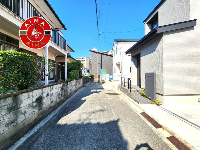 S・大野城市上大利4丁目第3-1棟（1号棟）の外観|前面道路含む現地の写真です。