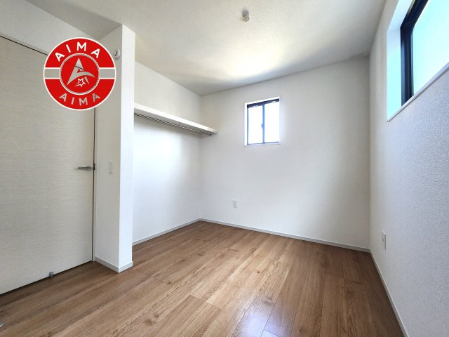 S・大野城市上大利4丁目第3-1棟（1号棟）の和室|将来的に、琉球畳を引きまして和室風にすることも可能です。