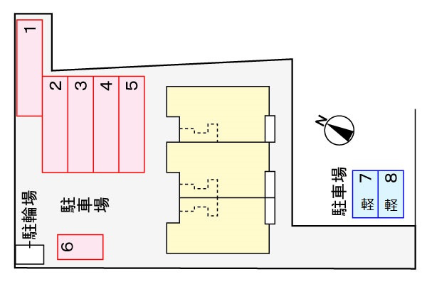 グレイスCの区画図