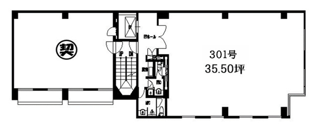 第一住建裁判所前ビルの間取り
