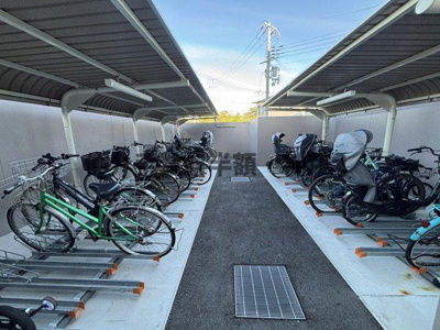 【駐輪場】 | アルファスマート神戸狩口台　仲介手数料半額！ | 自転車置き場