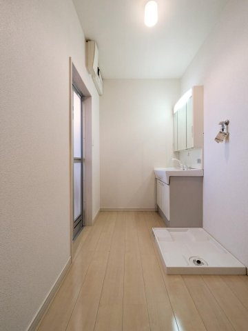 けやきハウスの洗面所