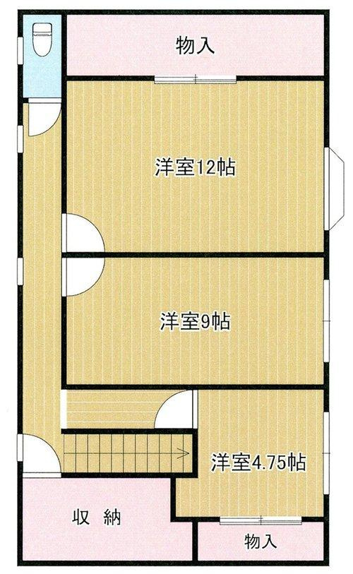 由布市湯布院町川北の間取り|2階