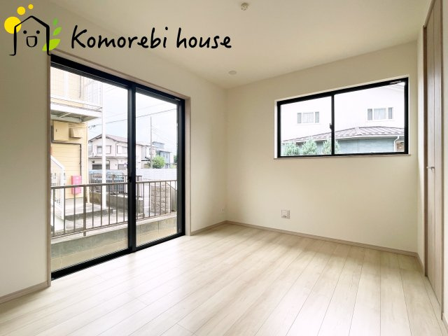 蓮田市黒浜2343番　新築一戸建て　ハートフルタウン　Dの洋室|コンパクトで使いやすい洋室です