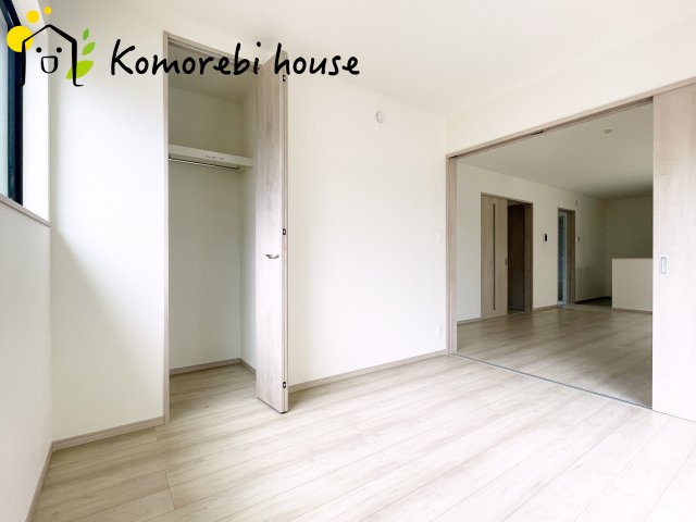 蓮田市黒浜2343番　新築一戸建て　ハートフルタウン　Dの洋室|ゆったりした洋室です