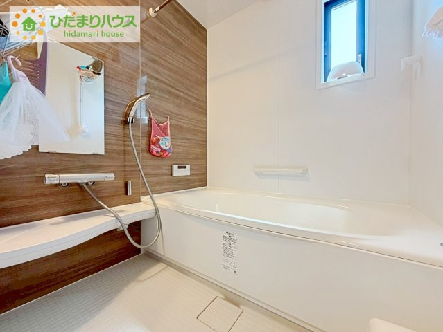日立市東滑川町２丁目　中古戸建の浴室|大人が足を伸ばしても十分な広さ！一人でゆっくりくつろぐ時間も大切です！