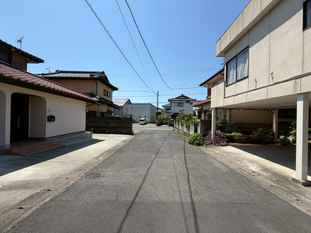 日立市東滑川町２丁目　中古戸建の前面道路含む現地写真|今から見たいも大歓迎！お気軽にお問い合わせください☆彡