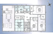 加須市下高柳第3　CRADLE GARDEN　新築戸建　全3棟　1号棟の画像