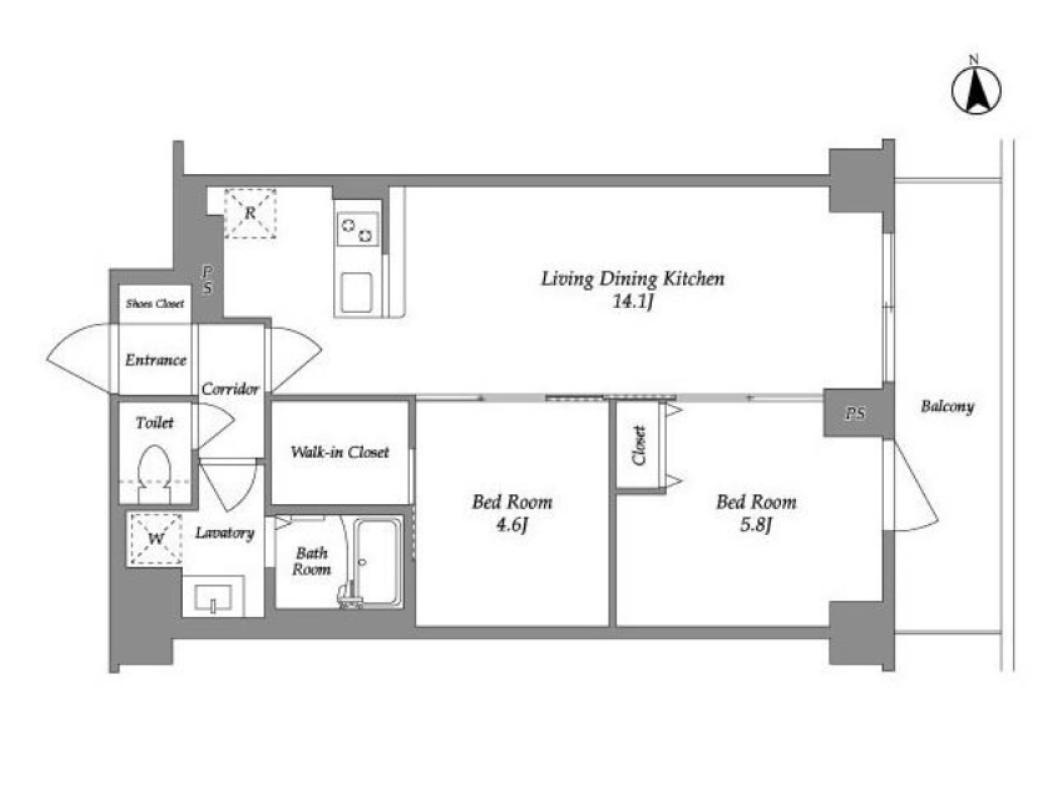 KDX RESIDENCE KAMI-ITABASHIの間取り