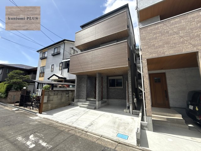 守口市西郷通1丁目の前面道路含む現地写真