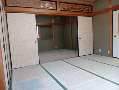 【和室】 | 南河内郡太子町春日 戸建 | 1階 和室続き