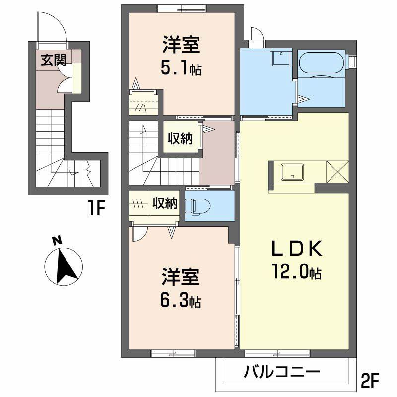 メルシーの間取り