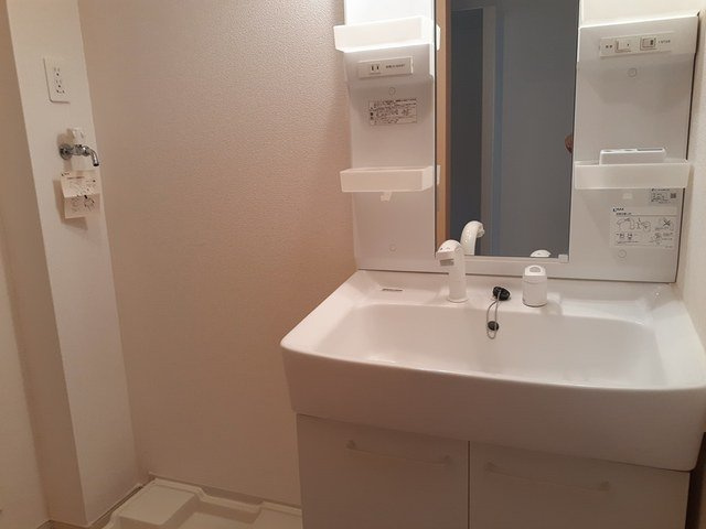 カルム・プロムナードの洗面所|コンパクトで使いやすい洗面所