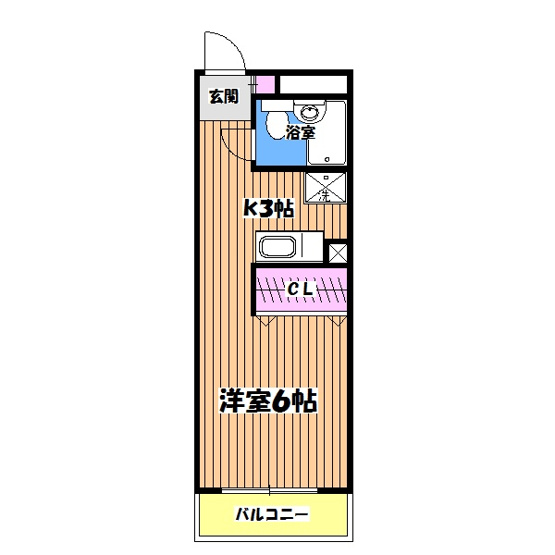 【間取り】 | 昭島コートエレガンスＡ棟