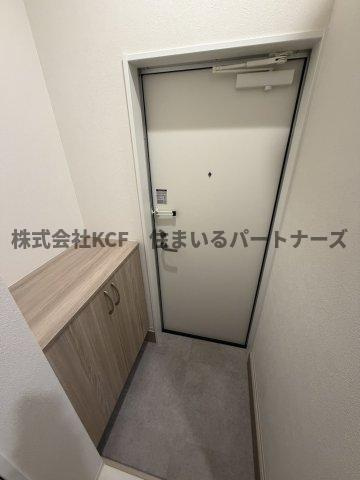 リノアネラ合川の玄関|落ち着いた玄関です