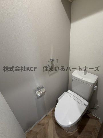 リノアネラ合川のトイレ|ゆったりとした空間のトイレです