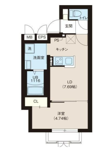 レピュア早稲田レジデンスの間取り