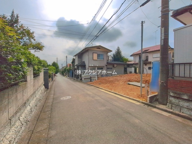 所沢市山口・全1棟　新築一戸建　～カースペース並列3台～の前面道路含む現地写真|現地写真（2026年7月24日撮影）
