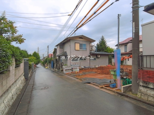所沢市山口・全1棟　新築一戸建　～カースペース並列3台～の前面道路含む現地写真|現地写真（2026年9月4日撮影）
