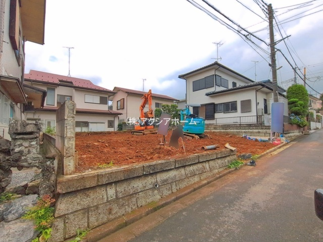 所沢市山口・全1棟　新築一戸建　～カースペース並列3台～の外観|現地写真（2026年7月6日撮影）