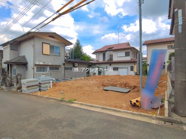 所沢市山口・全1棟　新築一戸建　～カースペース並列3台～の外観|現地写真（2026年8月18日撮影）