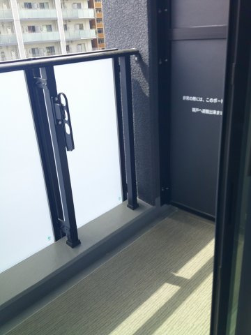 大阪市中央区安堂寺町１丁目の賃貸マンションのバルコニー