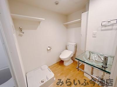 【設備】 | WELL COURT KANDA | 洗濯置き場