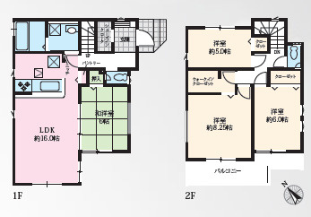 平塚市諏訪町7期　新築戸建　全2棟1号棟