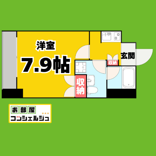 レジデンス金山スクエア(旧プライムアーバン金山)の間取り