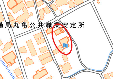 丸亀市城南町　事務所　2棟一括の地図