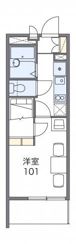 【間取り】 | レオパレスTヴィルヌーブⅢ | 画像2