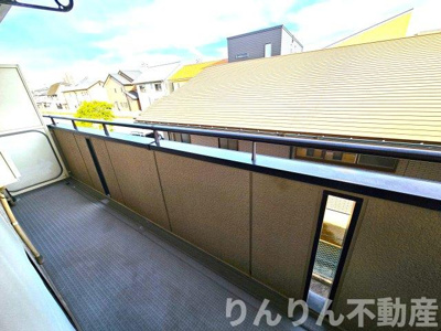 【バルコニー】 | ハイツ森III | バルコニー付きです