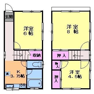 弥生町貸家