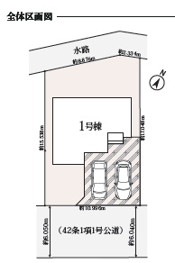 川越市吉田　10期の区画図