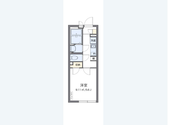 【間取り】 | クレイノフローラ大森西