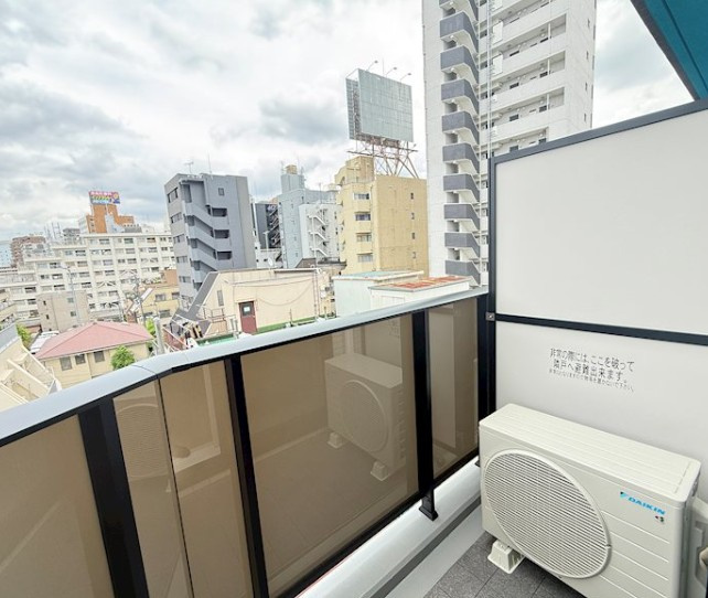 Ｃａｓａ　Ｆｌａｇ　Ｓｈｉｂｕｙａのバルコニー