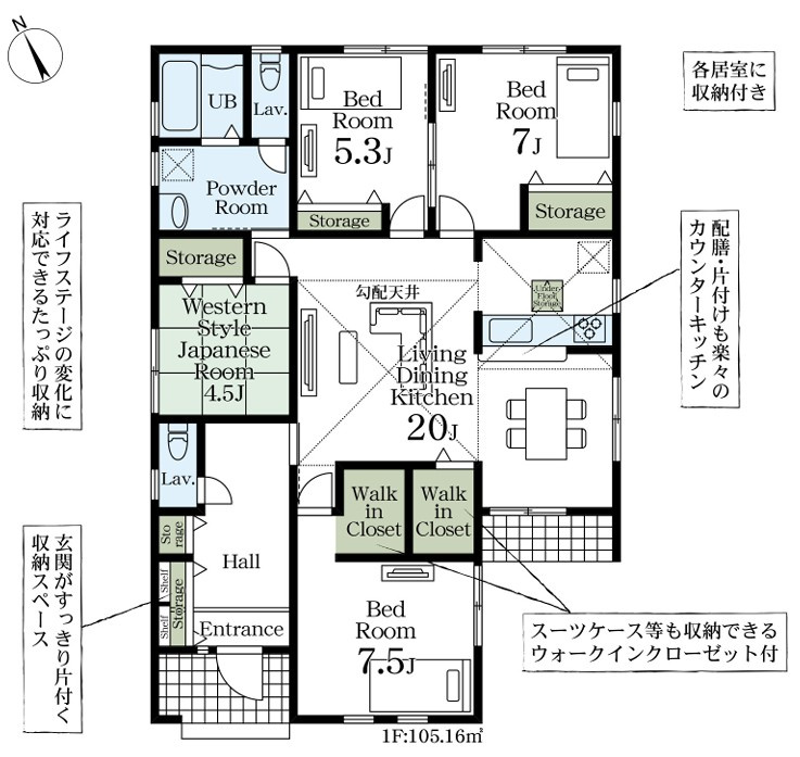 Livele Garden.S　熊谷肥塚第3の間取り|図面と現況が異なる場合、現況を優先とします。