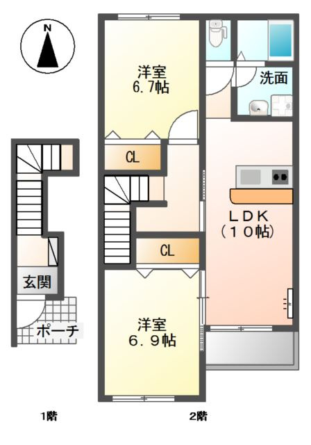 プライムスの間取り