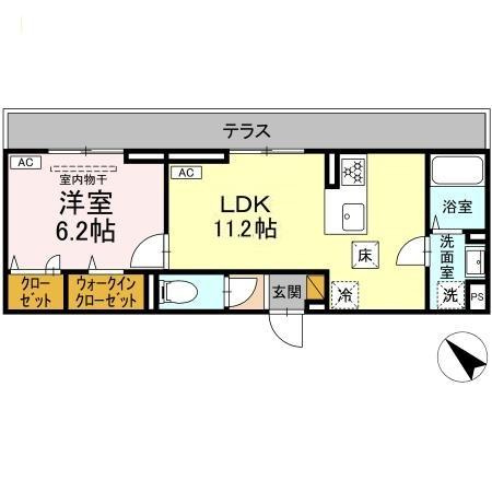 【間取り】 | D-SOLACE新千葉3丁目