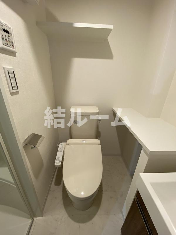 板橋区高島平１丁目の賃貸マンションのトイレ