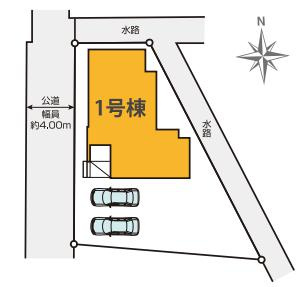 白岡市白岡13期　新築一戸建て　グレイスの区画図|全1棟