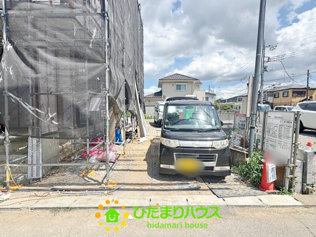 白岡市白岡13期　新築一戸建て　グレイスの駐車場|2026/8/7　撮影