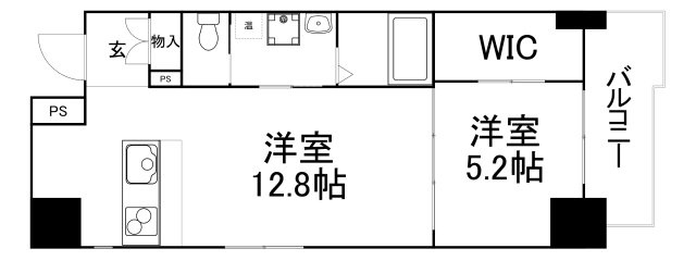 【間取り】 | サニーハウス天満橋