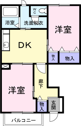 さくらヒルズの間取り