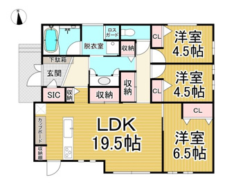 【間取り】 | 川西市緑台3丁目2の85　中古ー戸建て