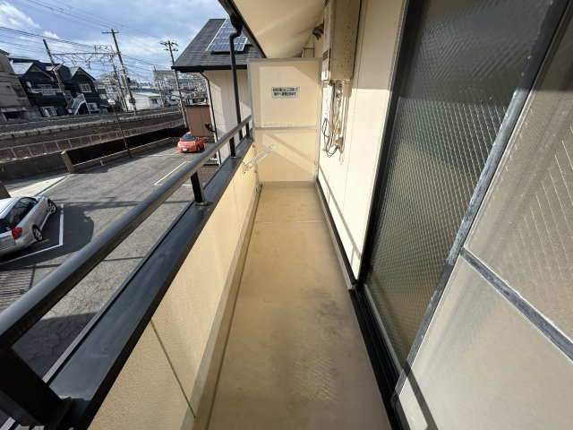 垂水ヴィレッジのバルコニー