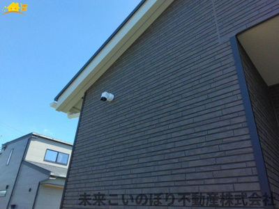 【その他】 | Cradle garden加須市下高柳第3　2号棟 | 防犯面安心な防犯カメラ