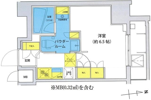 【間取り】 | アジールコート北品川