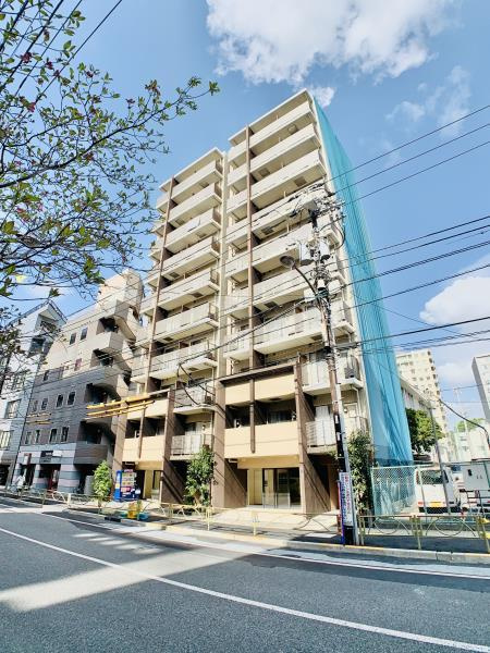 シエル白山　Ｂ館の外観